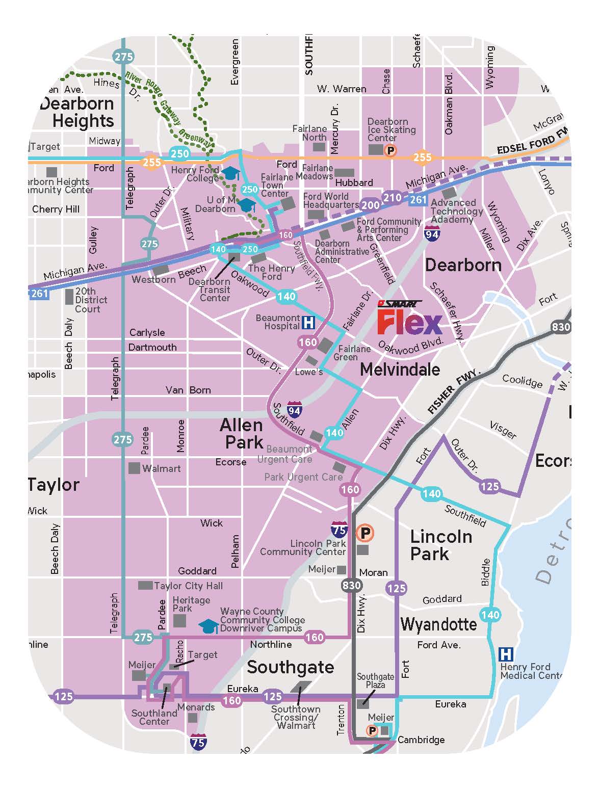 Maps & Schedules TRANSIT GUIDE DETROIT